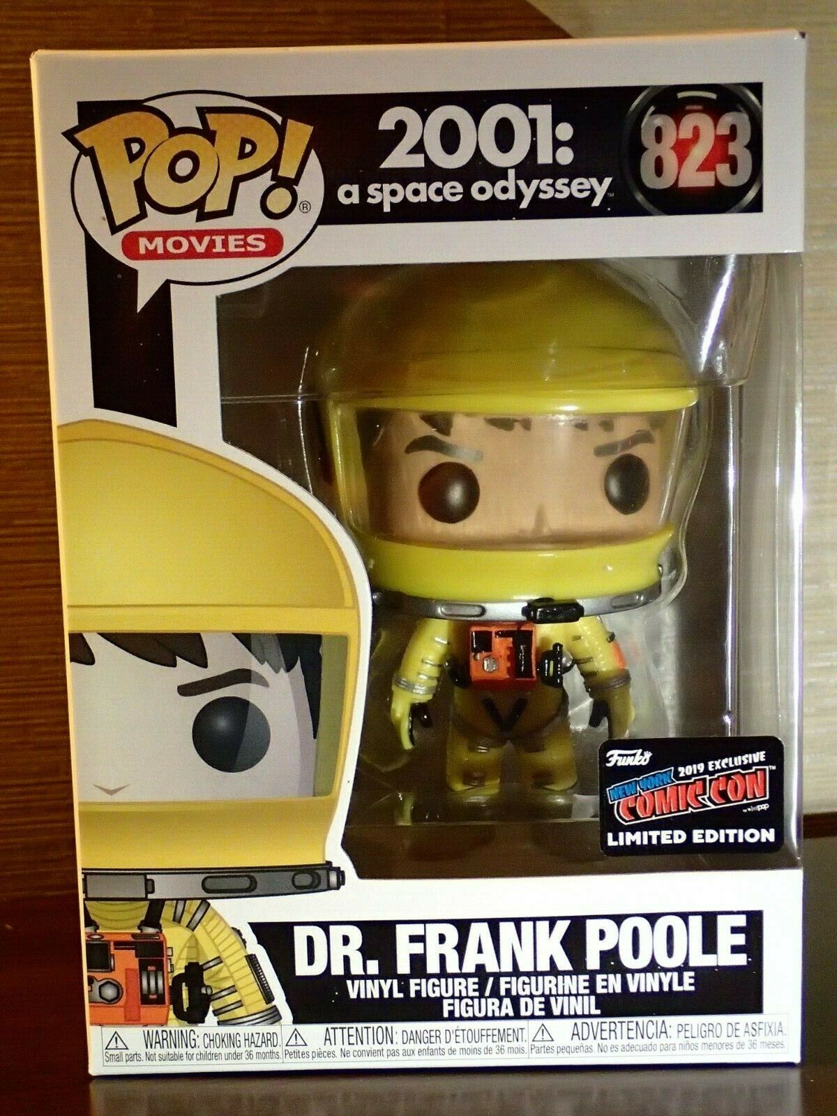 Funko POP Movies 2001 Space Odyssey Dr. Frank Poole #823: NYCC